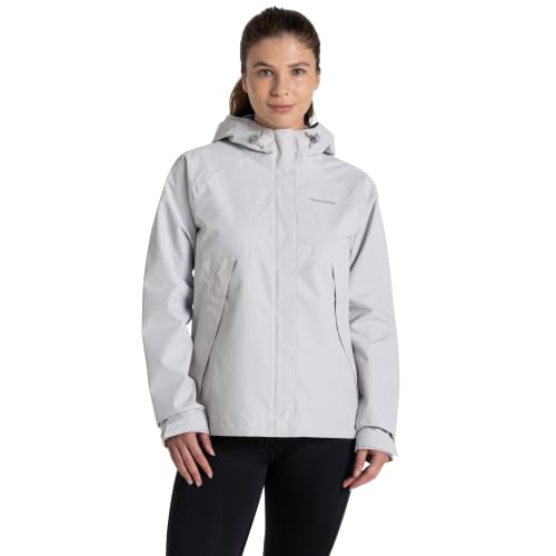 Chaqueta impermeable transpirable Ossus mujer cortavientos ligera