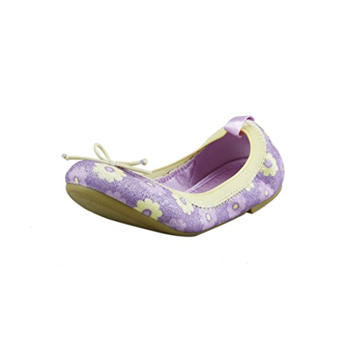 The Doll Maker Floral Glitter Ballet Flat
