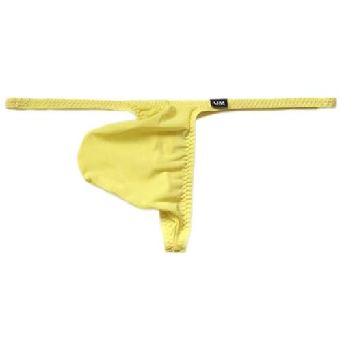 COMLIFE Men's Sexy Big Pouch Briefs Playful Semi-transparent Ice Silk Underwear4