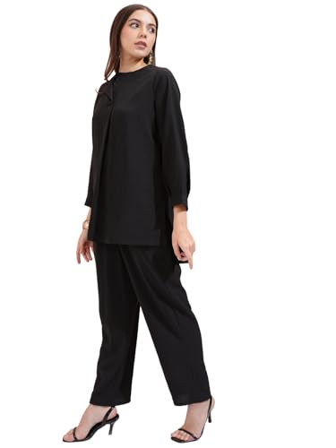 Image of Vishudh Women's Co-ord Set | Trendy Matching Set for Casual & Chic Looks | Stylish Top & Bottom Co-ord for Women