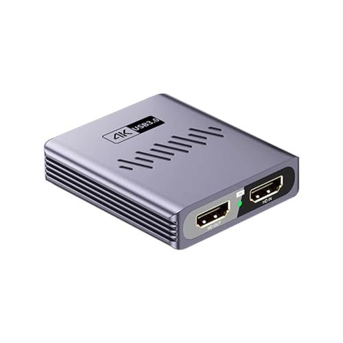 Tobo 4K USB 3.0 Video Card Compatible with HDMI 1080P 30Hz HD Video Recorder Grabber for PS4 OBS Game Recording Live Streaming TD-HC-V9