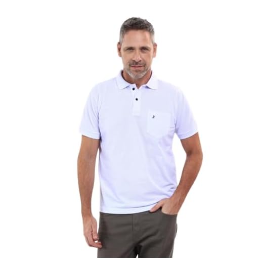 Camisa Polo Bolso Plus Masculina Piquet Algodão Básica Premium Leve Confortável