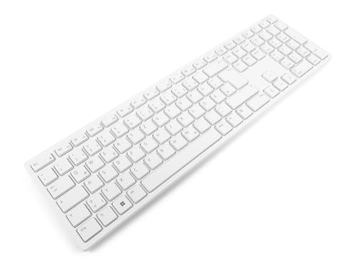 Image of Dell KM5221W GERMAN Pro Wireless Keyboard - WHITE