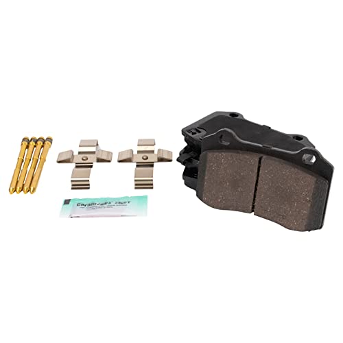 Image of TRQ Rear Brake Pad and Rotor Set Ceramic Coated Rotors Compatible with 2010-2013 Hyundai Genesis Coupe