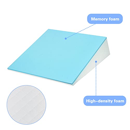 Orivin Bed Wedge Pillow For Sleeping Post Surgery Adjustable Memory Foam Bed Wedge Triangle Elevated Pillows For Medcline Acid Reflux #TOP5