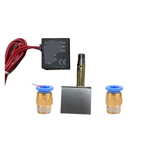 Válvula solenoide 2V025-1/4 de 2 vías DC 12V para control de aire 3