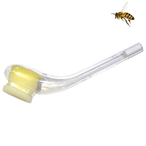 Kenyaw Tube Type Beekeeping Queen, Professional Bee Cage Catcher Beekeeping Tool Curl Catch Tool Trap