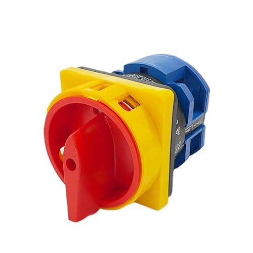 Interruptor de leva con candado de seguridad LW26GS 63A con perilla giratoria