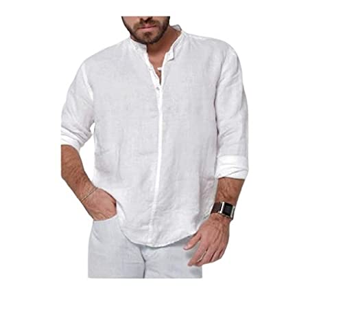 linen white shirt fabric