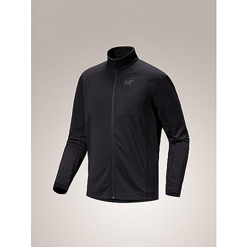 Image of Arc'teryx Delta Jacket Men's | Versatile Polartec Power Dry Fleece Jacket | Black, X-Small