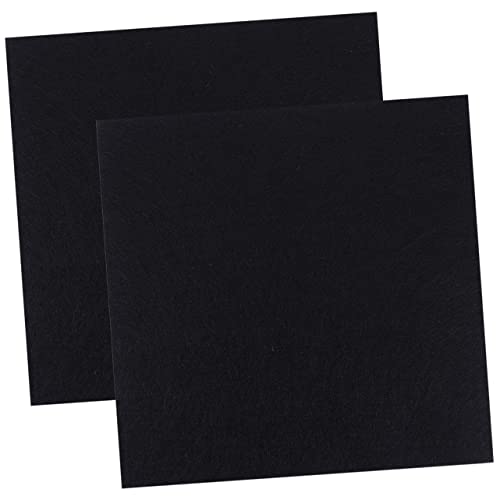 Paneles Acústicos para Pared 2 Piezas Fieltro Aislante de Sonido para Grabación Negro miniatura 1