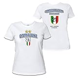 CELEBRATIVA E UNICA: Maglietta donna dedicata ai tifosi nerazzurri per festeggiare il titolo di Campioni d'Italia 2025/2026.