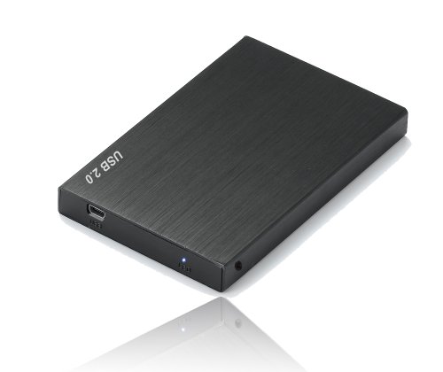 Bipra 60Gb 60 Gb 2.5 Inch External Hard Drive Portable Usb 2.0 Fat32- Black