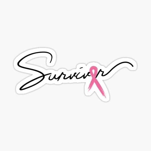 CalcomanĂa de vinilo para concientizaciĂłn sobre el cáncer de mama para ventanas de automĂłviles, tabletas, portátiles, botellas de agua, etc. 5 CalcomanĂa de vinilo para concientizaciĂłn sobre el cáncer de mama para ventanas de automĂłviles, tabletas, portátiles, botellas de agua, etc. 5