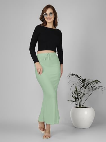 Image of Nexsus Stretchable Saree Shapewear | Petticoat for Women | Cotton Blended | Skirts for Women | Shape Wear Dress for Saree | Available in 80+ Colors and Plus Sizes