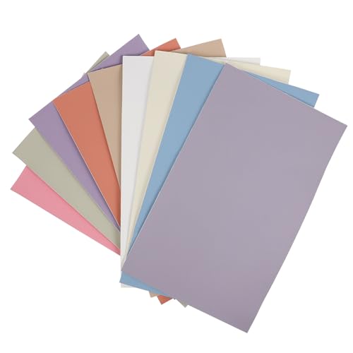 Feuilles de cuir artisanal colorées Garvalon pour bijoux faits main et ateliers créatifs