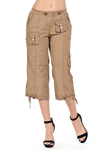 D&B by LA CHULA Women's Plus Size Blue Denim Jeans Bermuda Short/Capri Pants3