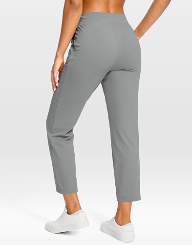 Image of G Gradual Petite Pants for Women 24 inch /26 inch Ankle Pants with 2 Pockets