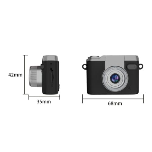 Caméra rétro avec objectif rabattable, mini caméscope HD de 7 cm ultra compact. - 8