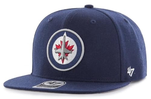 Gorra Snapback Ajustable Hombre Azul Marino 47 Jets Hockey miniatura 1