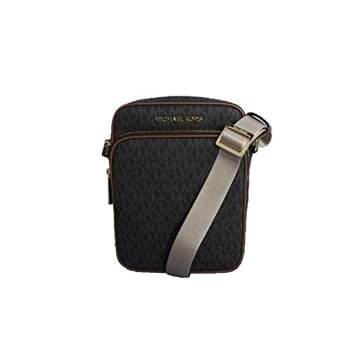 Michael Kors Jet Set Travel Signature PVC Medium Flight Bag - Brown