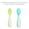 Munchkin® Gentle Dip™ Baby Spoons for Self Feeding and Baby Led Weaning, 3 Pack, Blue/Green #4
