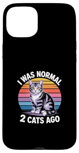 I Was Normal 2 Cats Ago �X�}�z�P�[�X iPhone 15 Plus �p