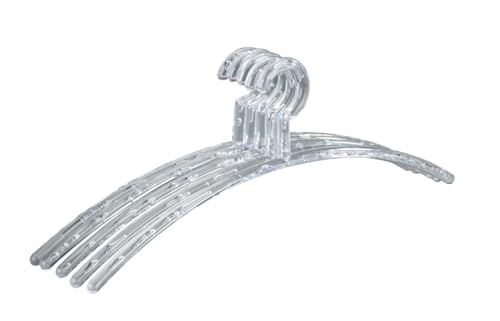 WENKO Kleiderbügel Bubble 5er Set Transparent