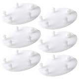 6-Pack Silicone Flapper Seal Compatible with American Standard VorMax Toilet Tank, Replacement for 7381424-100.0070A, 3-Inch Toilet Tank Gasket Seal to Fix Leaks and Phantom Flushing