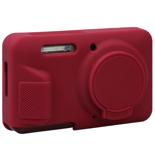 Funda de silicona para cámara Kodak PIXPRO FZ55, color rojo