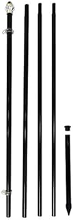 Flags Importer 13ft Aluminum (Black) Outdoor Pole with Ground Spike