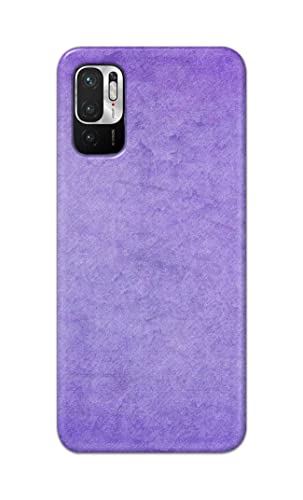 Image of Plain Purple Hard Back Case Cover for Redmi Note 10T 5G, Poco M3 Pro 5G, Redmi Note 10 5G Back Cover -(J5) VNS2226