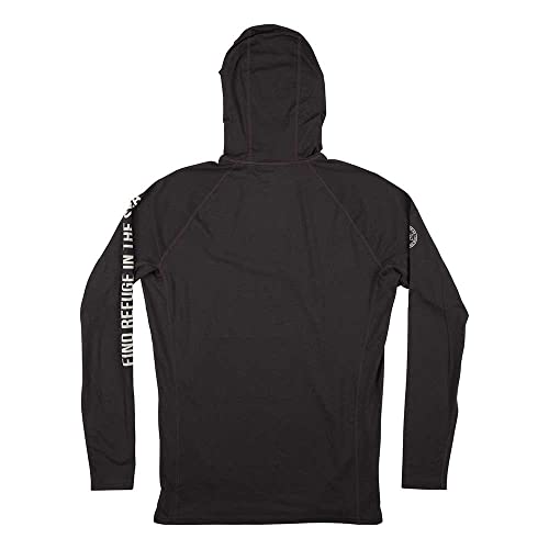 Thrill Seekers Black Hood Surf Shirt4