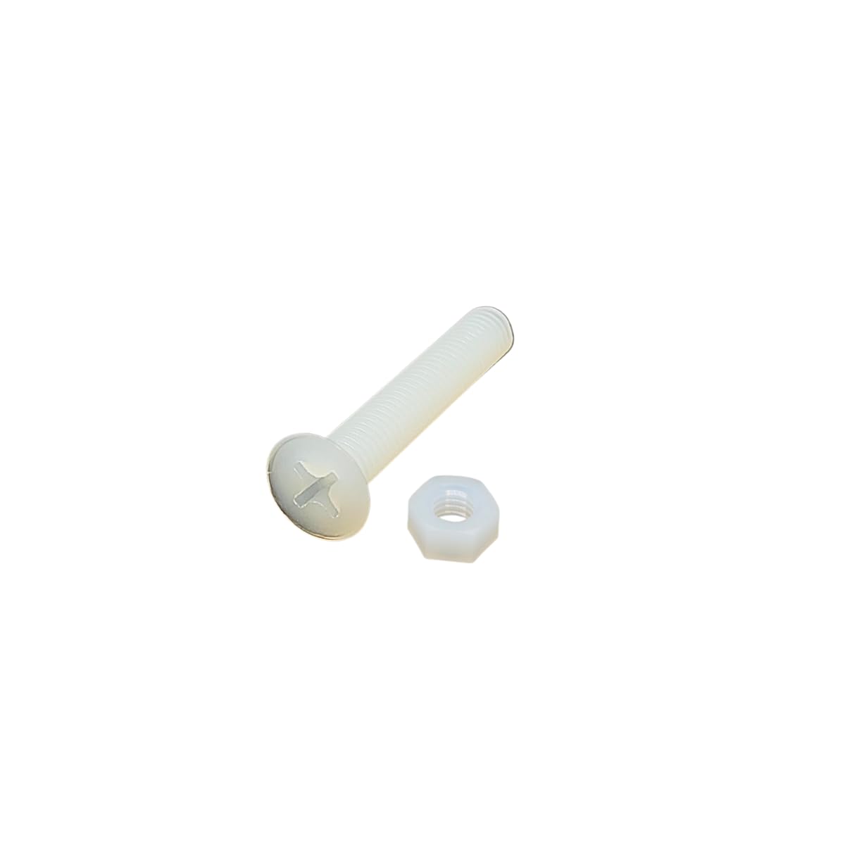 PVN -Nylon Insulating Bolts, Thread, Electrical Insulating Countersunk cross head Screws Bolts with nuts [5Pcs,M5x30mm]-image-14