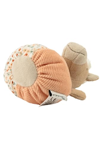 Sterntaler Sunny - Sac à câliner, Cheval - Doudou pour bébé et Enfant - en Velours Fin Doux - Jouet avec hochet - pour câliner, découvrir et Jouer - Beige Clair – Image 5