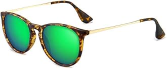 SUNGAIT Vintage Round Sunglasses for Women Men Classic Retro Designer Style