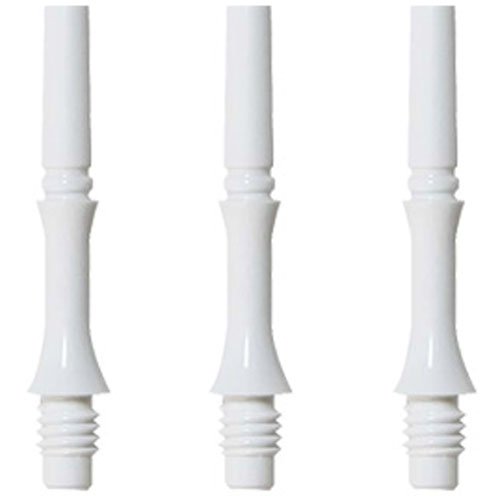 コスモダーツ フィットシャフト ギア シャフト スリムロック ホワイト1