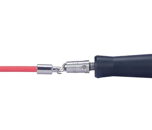 Image of A-Star skipping Ropes with interchangeable ropes. Ideal for gym, exercise and workout routine. Materials, high tensile solid PU cord (small)