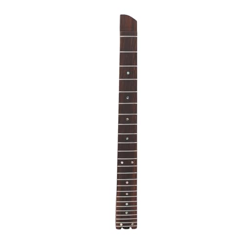 Guitar Neck 25 Fret Maple Wood Replacement Maple Neck Fingerboard for Electric Guitar Parts Replacement