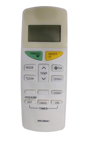 Image of AMAZOR Ac Remote- Model 132 C - ARC484A1 132C Compatible with Daikin Ac Remote Original | Suitable for 1 | 1.2 | 1.3 | 1.5 | 1.8 | 2 | 2.2 | 2.5 | 3 Ton Split and Window Air Conditioner