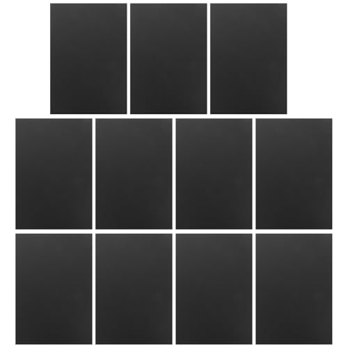 Bricolage feuilles de papier dessin noir A4 épais 180G