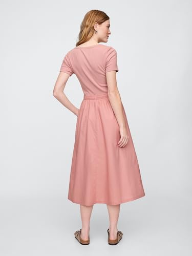 Image of Gap Women's Scoop Neck Midi Dress