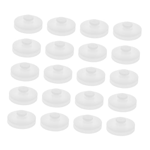 Zerodeko 40 Pcs Dual Plastic Belt Pulley Wheels Replaceable Bearing for Model Airplane DIY Projects Motor Gear Accessories for Robotics and Educational Applications