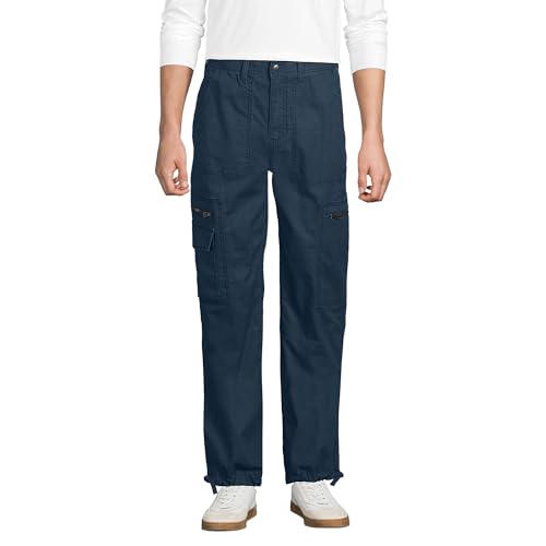 Lands' End Men's Ripstop Parachute Cargo Pants