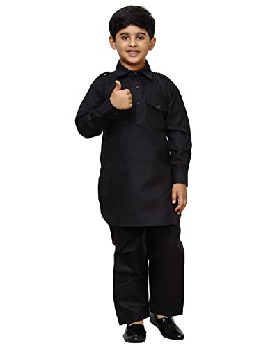 Boys Cotton Pathani Kurta set for kids | Indian Traditional wear (S-216)