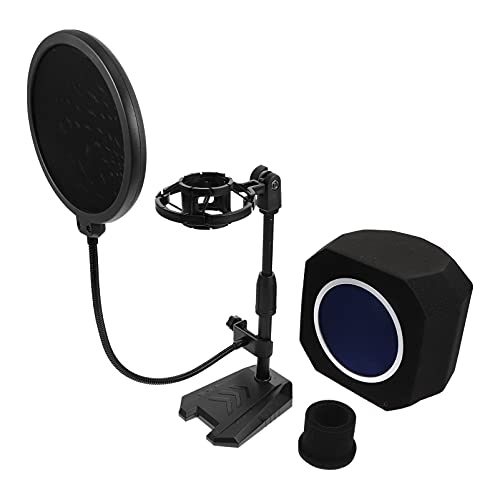 ARTIBETTER 1 Conjunto Microfone Tampa Escudo Máscaras Máscaras de Filtro Estúdio Microfone Mic- Bris