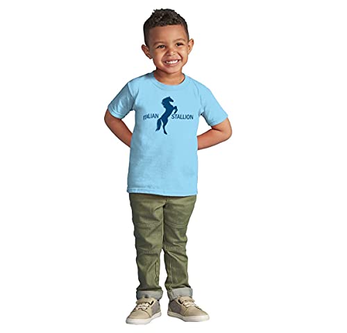 Brisco Brands Italian Stallion Adorable Stud Youth T Shirt Tee Boys3