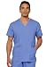 Dickies EDS Signature Men's V-Neck Top, Ceil Blue, Large