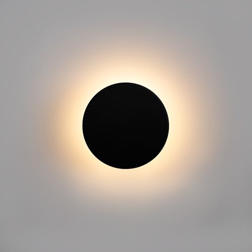 B·LED BARCELONA LED - Aplique de pared circular Eclipse 9W - CCT - IP65