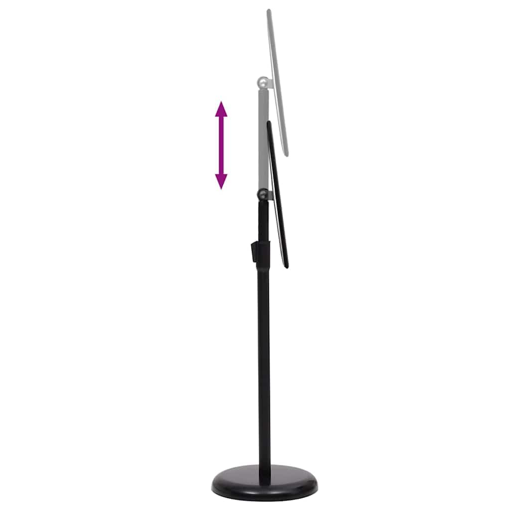 Soporte para carteles (2 unidades, aluminio, 45 x 32,7 x 108 cm, altura regulable, giratorio, para interior y exterior)